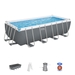 Bestway Power Steel zwembad - 488 x 244 x 122 cm - met filterpomp en accessoires
