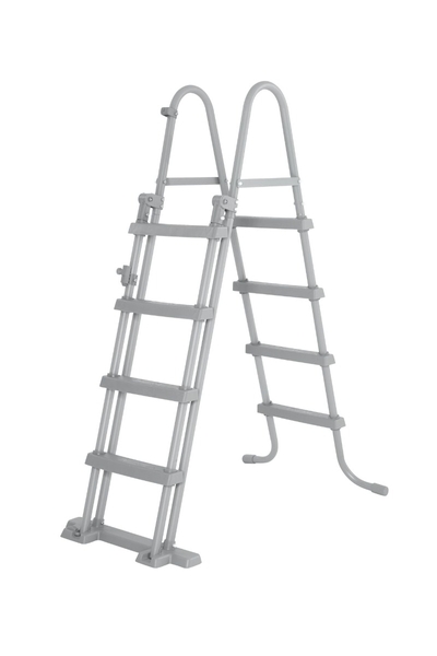 Bestway Power Steel Rectangular zwembad - 549 x 274 x 122 cm - met filterpomp en accessoires zwembadtrap