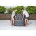 Lay-Z spa energiebesparende cover rond - 6 persoons overheen halen