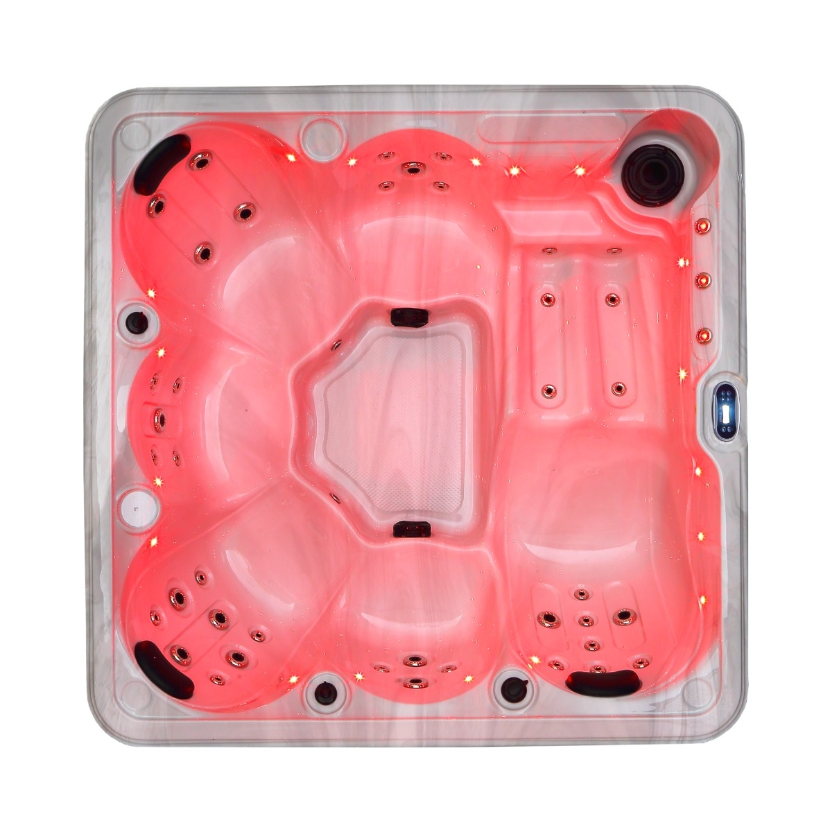 W'eau Professionele spa - 6 persoons