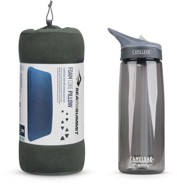 Sea to Summit Foam Core Regular hoofdkussen - Grijs