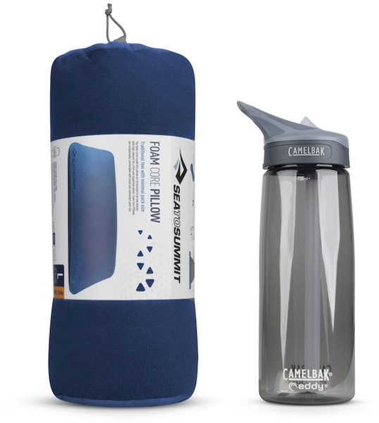 Sea to Summit Foam Core Large hoofdkussen - Donkerblauw