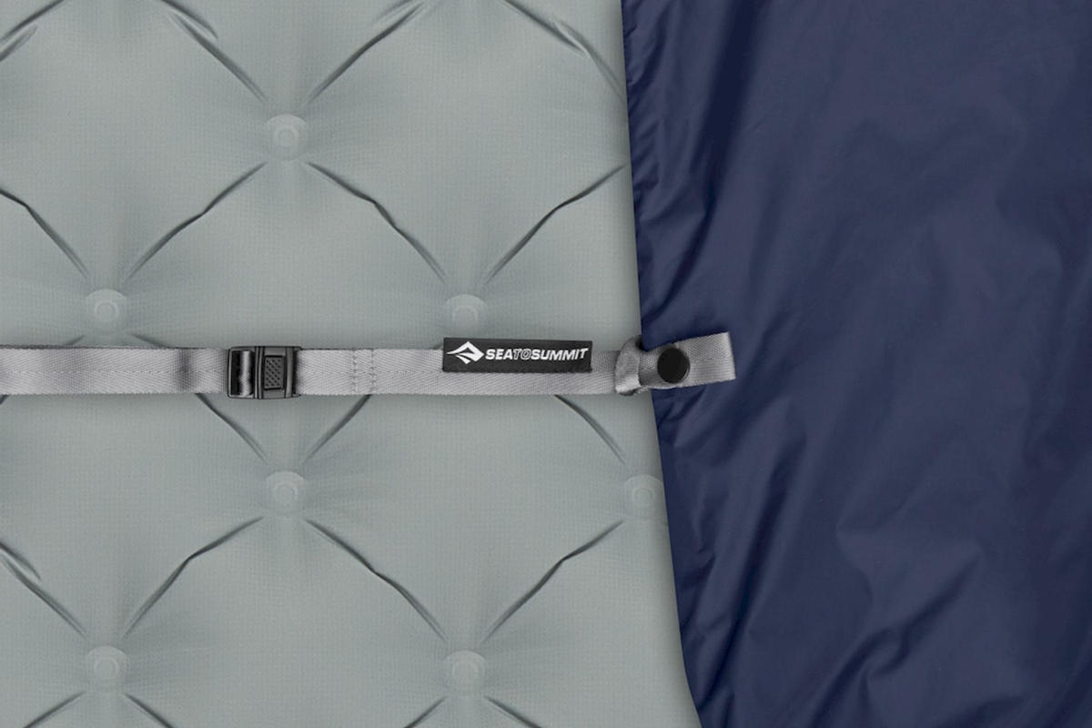 Sea to Summit Glow Quilt Regular slaapzak - Donkergrijs