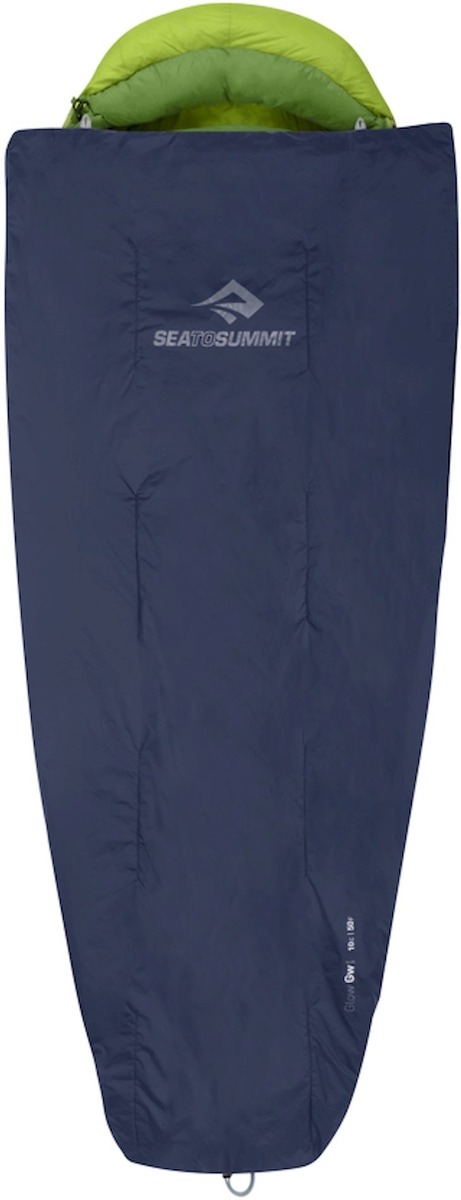 Sea to Summit Glow Quilt Regular slaapzak - Donkergrijs