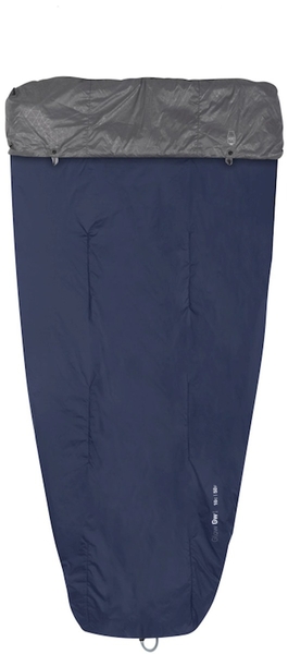 Sea to Summit Glow Quilt Regular slaapzak - Donkergrijs