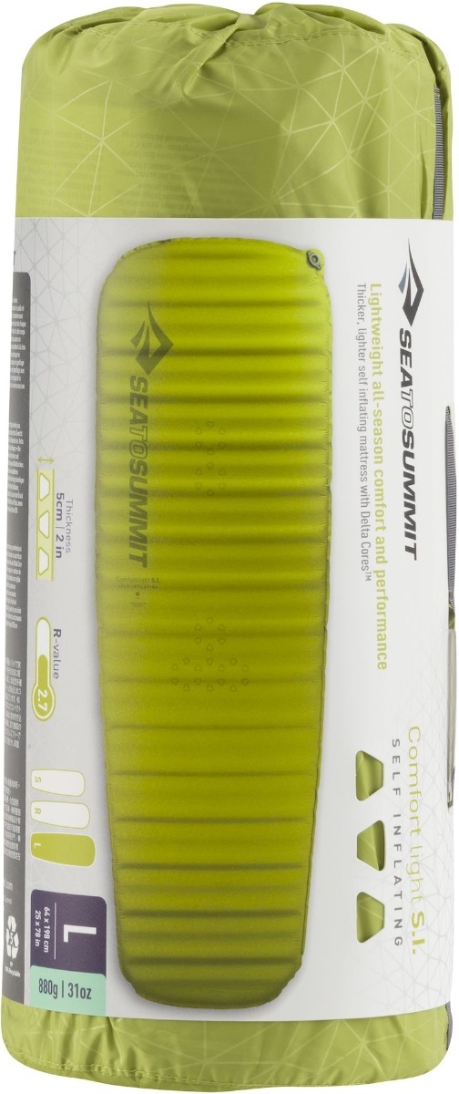 Sea to Summit Comfort Light 5.0 L zelfopblazende slaapmat