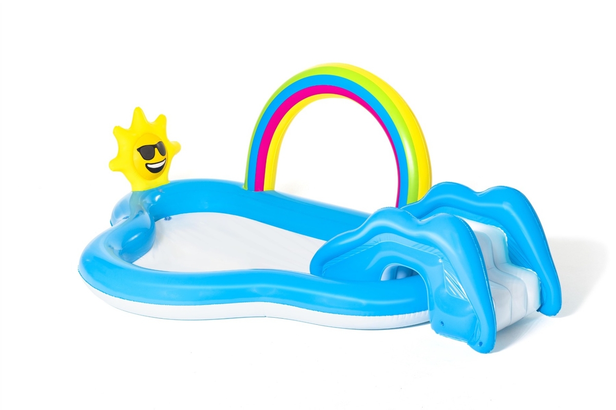Bestway Rainbow N' Shine Play Center kinderzwembad - 257 x 145 x 91 cm 