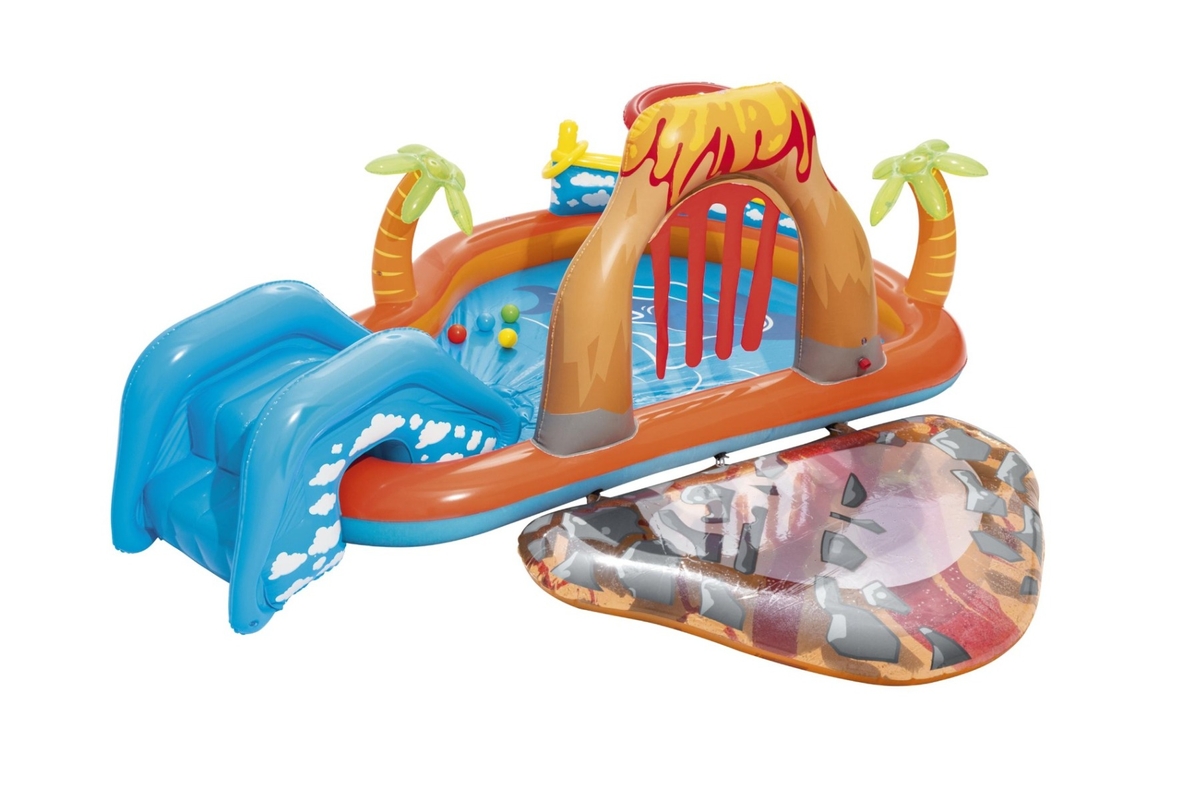 Bestway Lava Lagoon Play Center kinderzwembad - 265 x 265 x 104 cm