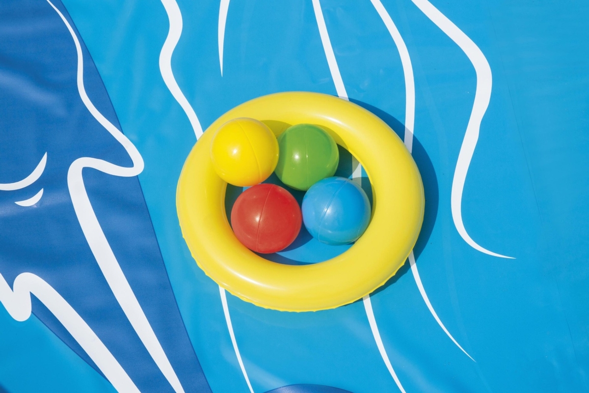 Bestway Lava Lagoon Play Center kinderzwembad - 265 x 265 x 104 cm