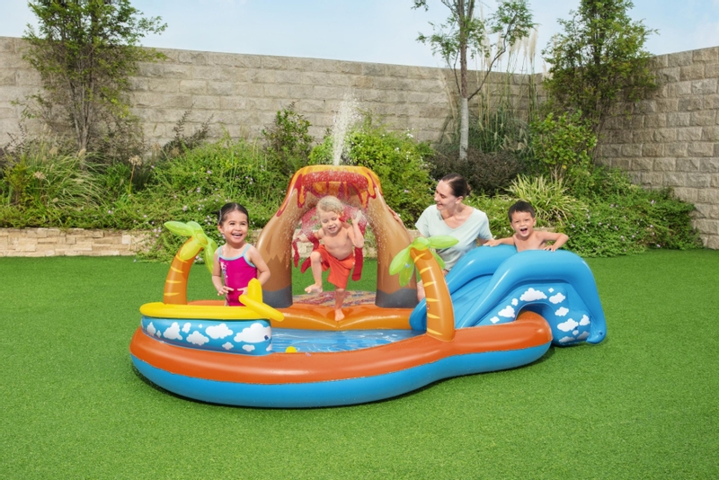 Bestway Lava Lagoon Play Center kinderzwembad - 265 x 265 x 104 cm