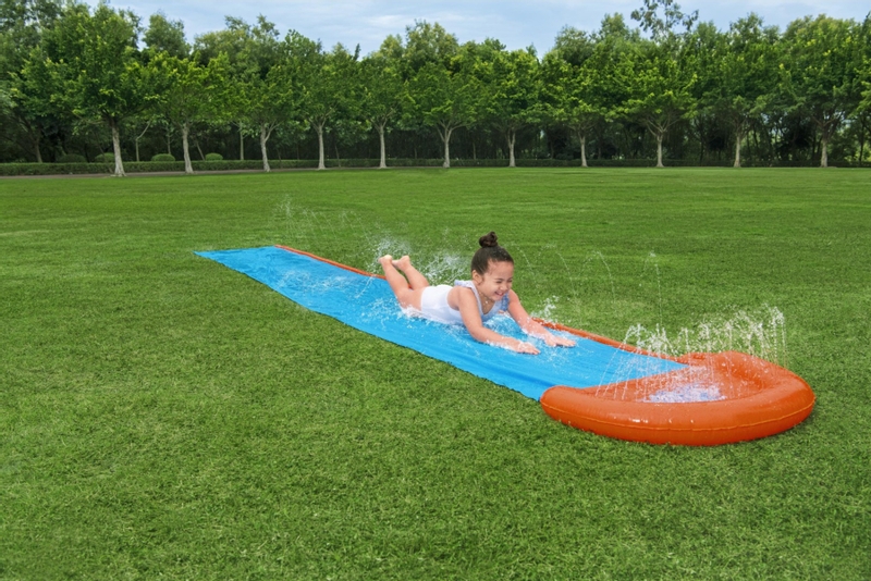 Bestway H2OGO! buikschuifbaan enkel - 488 cm