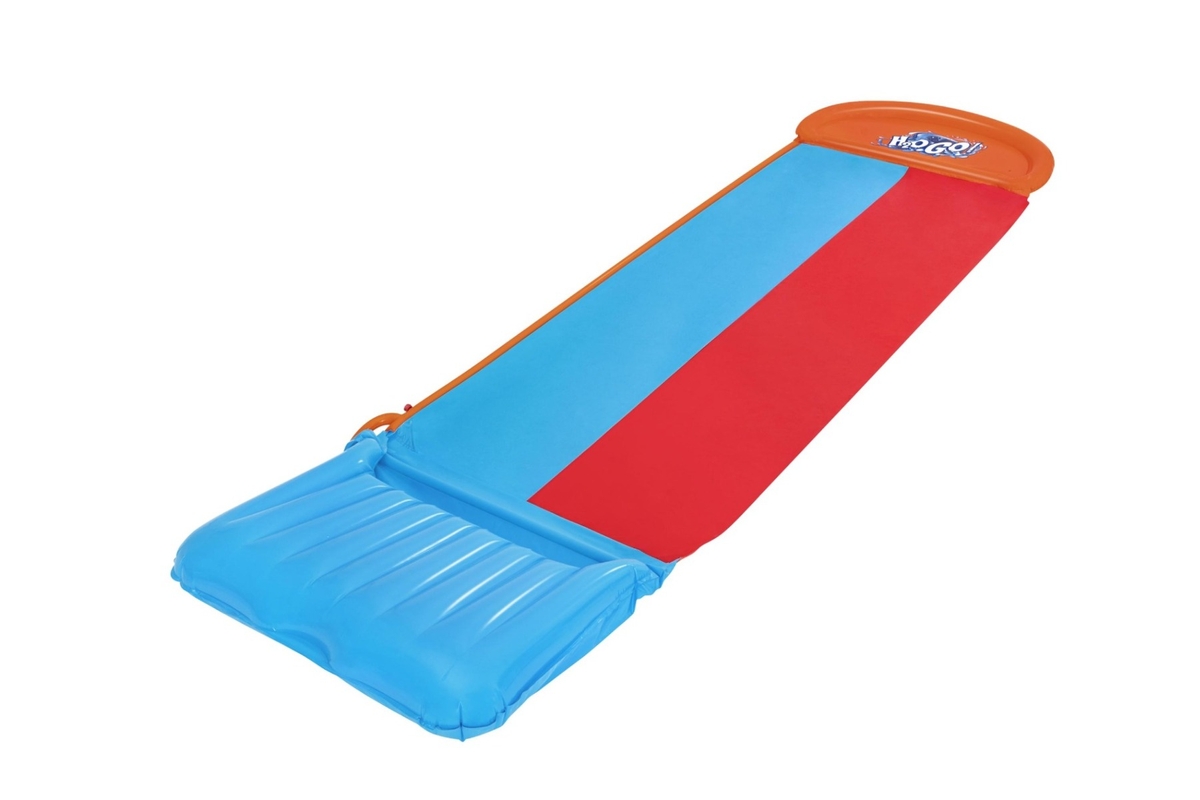 Bestway H2OGO! Tsunami Splash Ramp buikschuifbaan dubbel - 488 cm