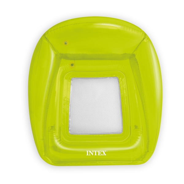 Intex Doorzichtig opblaasbaar loungebed - Groen