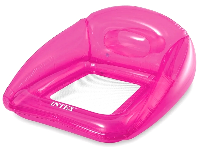 Intex Doorzichtig opblaasbaar loungebed - Paars

