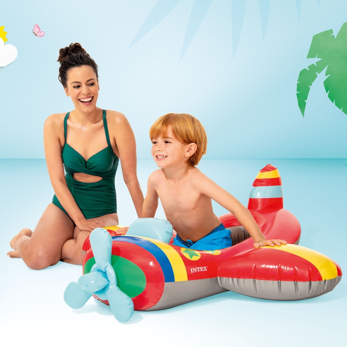 Intex Pool Cruisers 3-6 jaar - Vliegtuig
