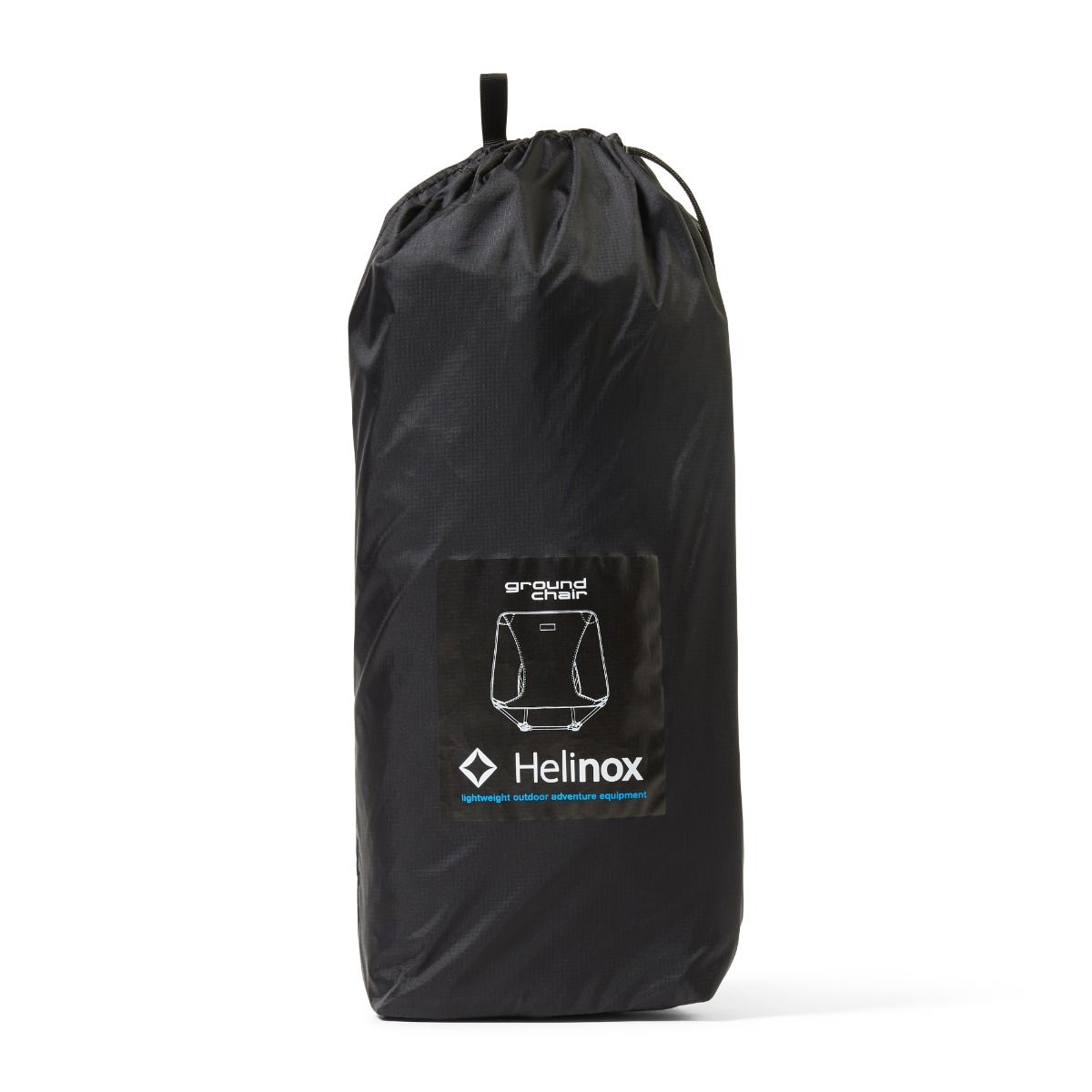 Helinox Ground Chair campingstoel - Zwart