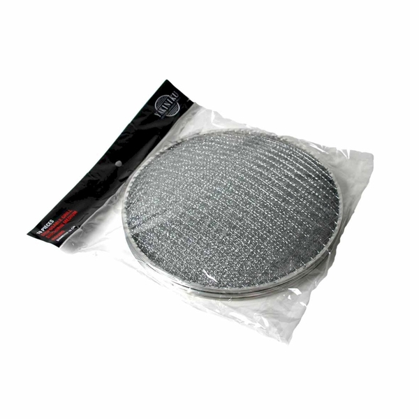 Yakiniku Shichirin wegwerp grillrooster - rond - 10 stuks in verpakking