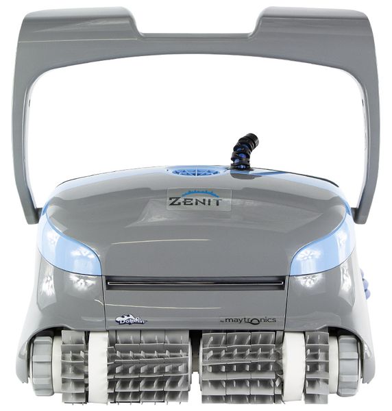 Dolphin Zenit 30 Pro zwembadrobot vooraanzicht.