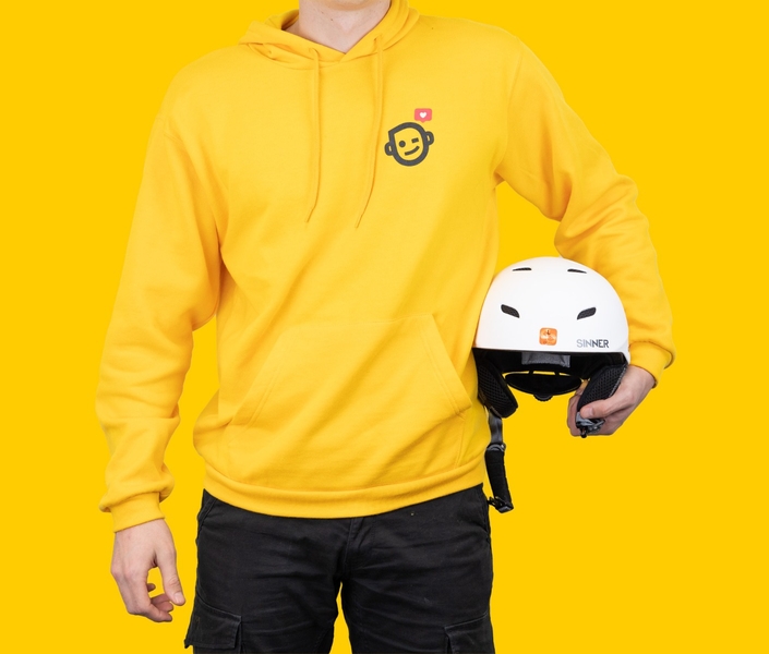 Sinner Combi-Pack (Bingham & Toxic) - Wit - Oranje lens
