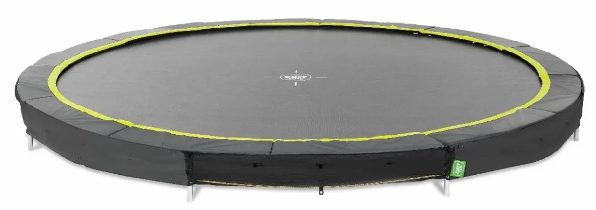 Exit Silhouette Inground Sports trampoline - Ø 244 cm - Zwart
