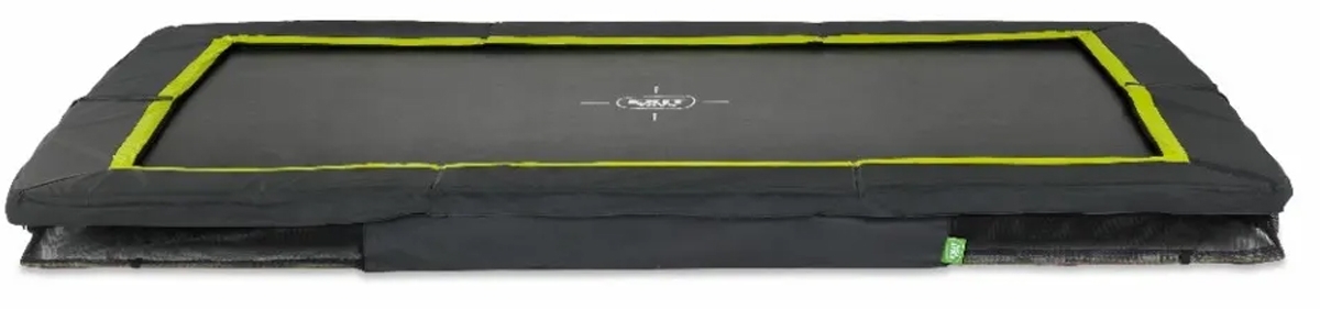 Exit Silhouette Inground Sports trampoline - 366 x 244 cm - Zwart


