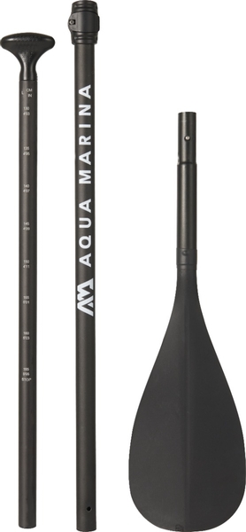 Aqua Marina verstelbare aluminium SUP peddel - Kinderen - Zwart