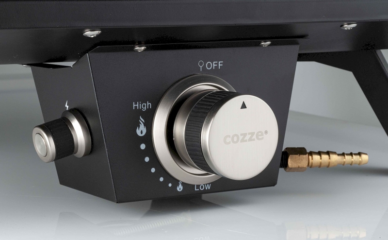 Cozze 17" gas pizza oven - Ø 42 cm - regulator