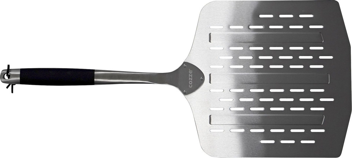 Cozze pizzaschep met gaatjes - 66 cm - bovenaanzicht