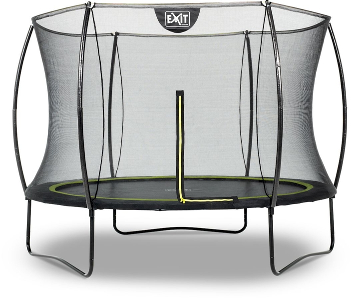 EXIT Silhouette 244 cm zwart trampoline + veiligheidsnet