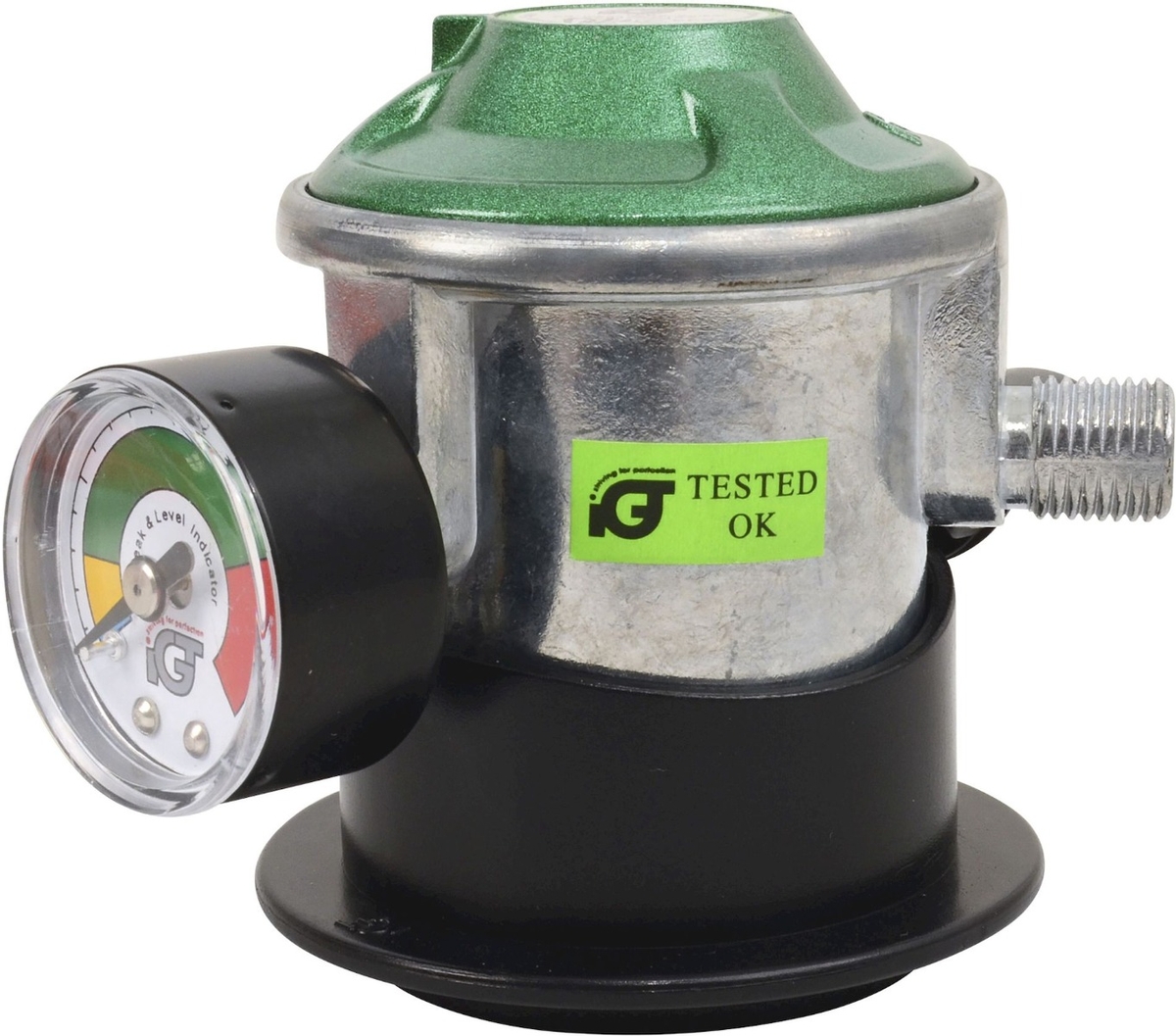 Cozze gas regulator - dashboard