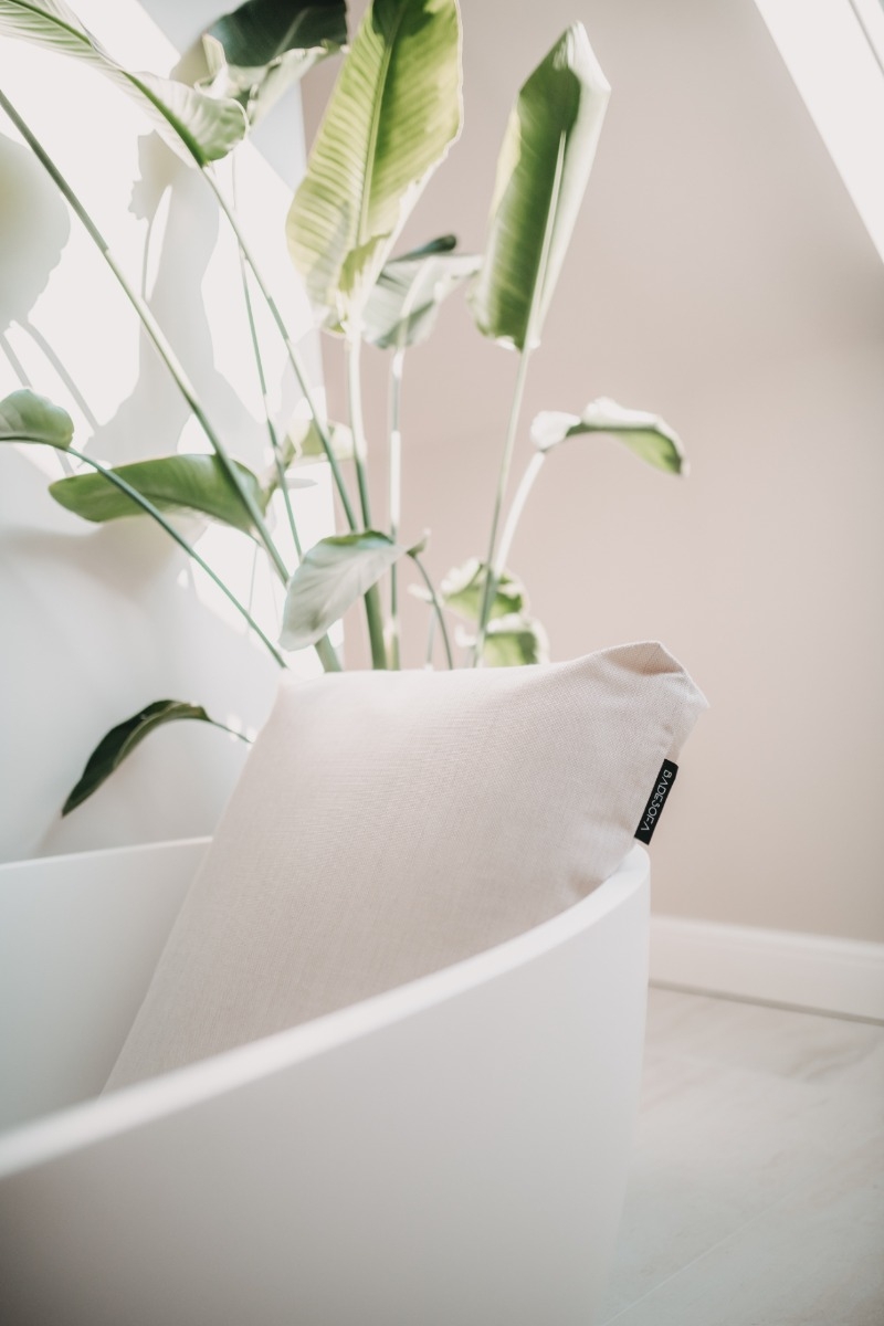 Badesofa onderwaterbadkussen - Parelmoer - S