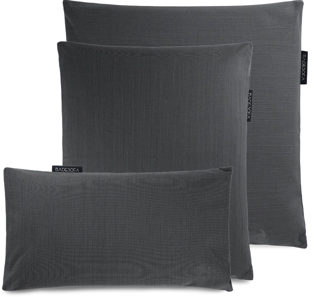 Badesofa badkussen - Antraciet -
