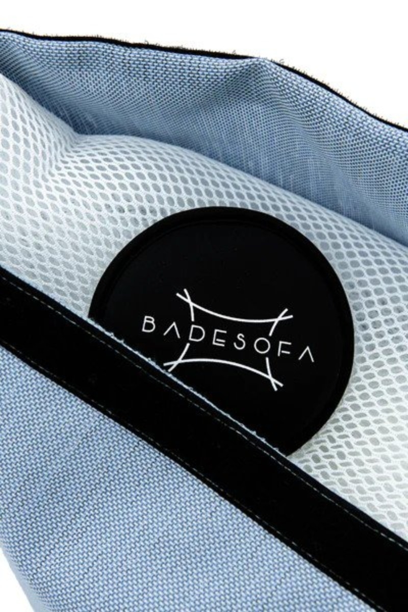 Badesofa onderwaterbadkussen - Lichtblauw 