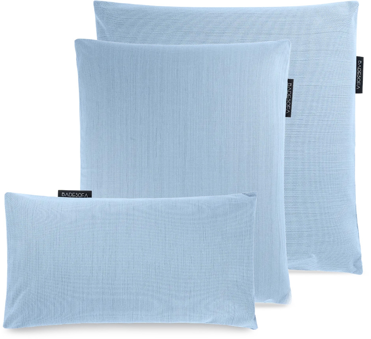 Badesofa badkussen - Lichtblauw 
