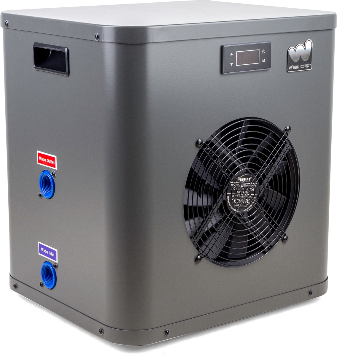 W’eau Mini Inverter 3kW warmtepomp - ingangen