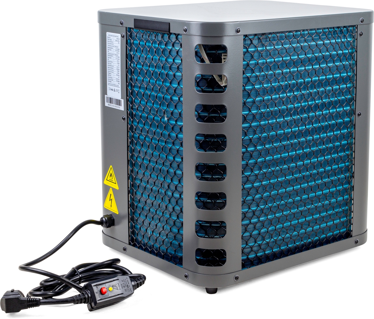 W’eau Mini Inverter 4kW warmtepomp - achterkant met kabel