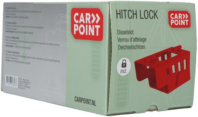 Carpoint teilbares Deichselschloss teilbar - inklusive Diskusschloss 