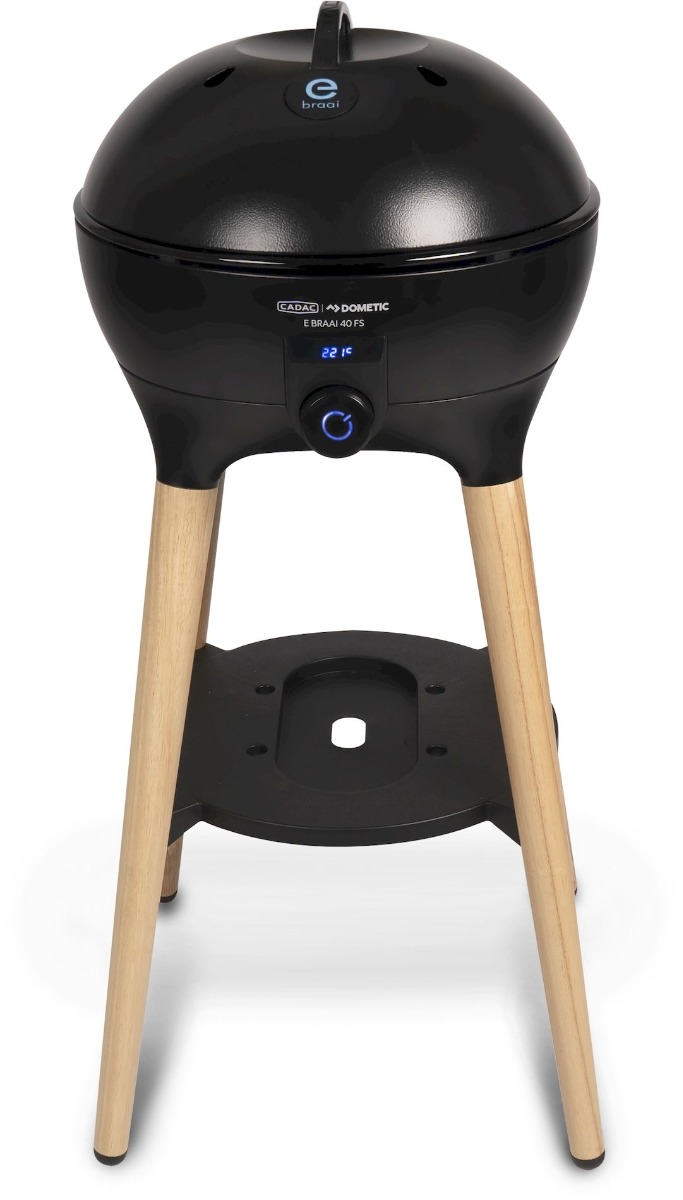 CADAC E-Braai 40 FS elektrische barbecue - Zwart