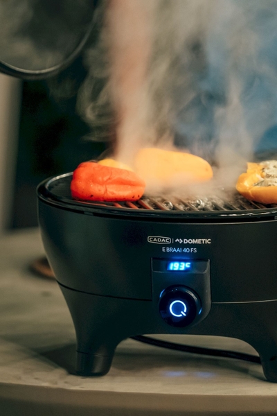 CADAC E-Braai 40 FS elektrische barbecue - Zwart