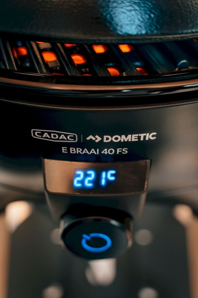 CADAC E-Braai 40 FS elektrische barbecue - Zwart