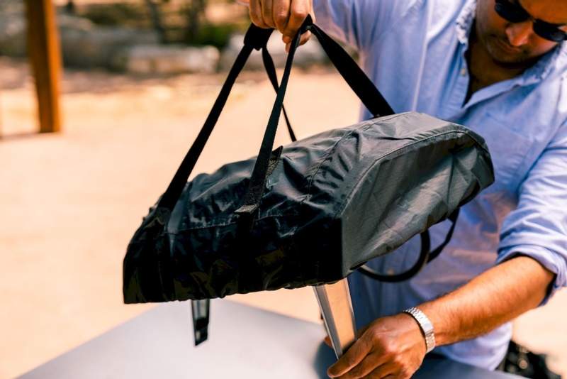 Ooni beschermhoes/draagtas voor pizzaoven Koda 12 - inklapbare voeten