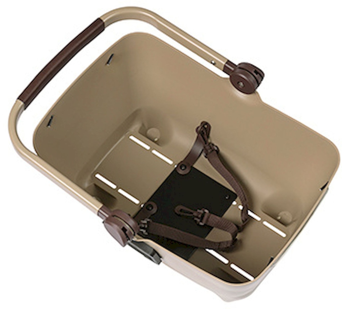 Basil Buddy hondenfietsmand - Voorop - Zand