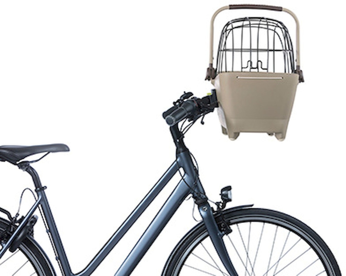 Basil Buddy hondenfietsmand - Voorop - Zand