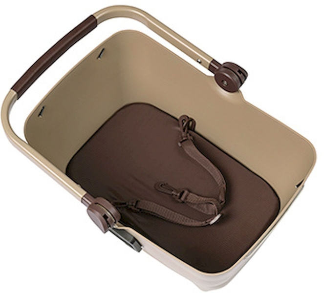 Basil Buddy hondenfietsmand - Voorop - Zand