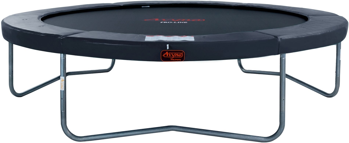 Avyna Pro-Line trampoline met net en ladder - Ø305 cm - Grijs