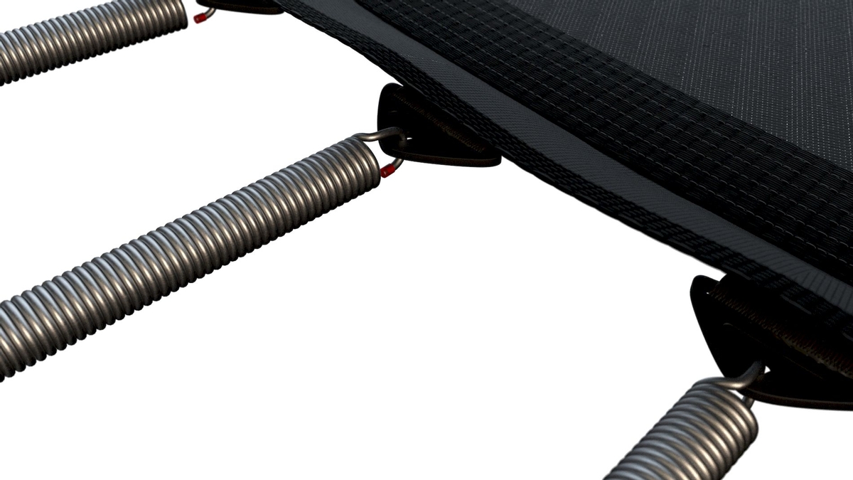 Avyna Pro-Line trampoline met net en ladder - Ø365 cm - Grijs