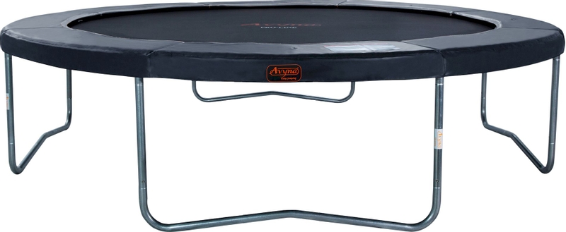 Avyna Pro-Line trampoline met net en ladder - Ø365 cm - Grijs