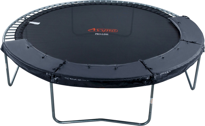 Avyna Pro-Line trampoline met net en ladder - Ø365 cm - Grijs