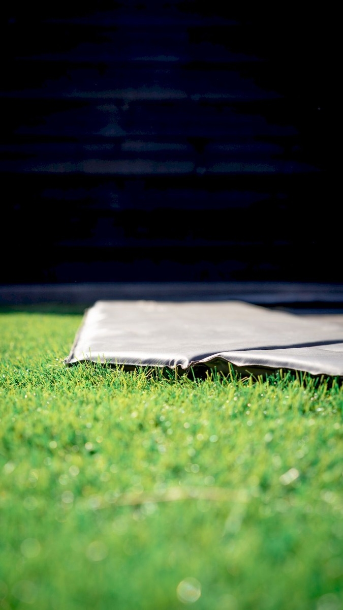 Avyna Pro-Line Flatground trampoline - 305 x 225 cm - Grijs