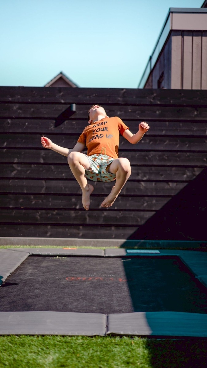 Avyna Pro-Line Flatground trampoline - 305 x 225 cm - Grijs